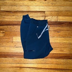 Figs Scrubs Zamora Joggers in Dark Harbor